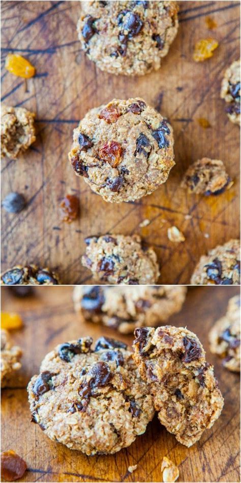 #Healthy #Oatmeal #ChocolateChip #Miracle #Cookies #vegan ...