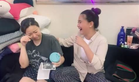 In the video, joyce was seen in tears while looking at the sonogram of their. Joyce Pring shows mom's priceless reaction after learning ...