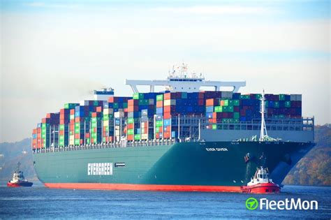 Vessel ever given is a container ship, registered in panama. EVER GIVEN (Cargo ship) IMO 9811000