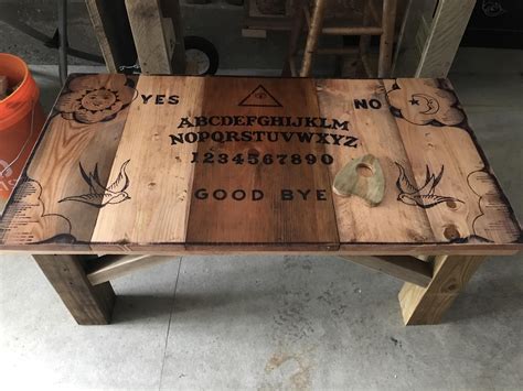 This diy loft bed frees up a lot space for toy storage or for creating a little reading nook. Ouija board coffee table from pallet and other reclaimed ...
