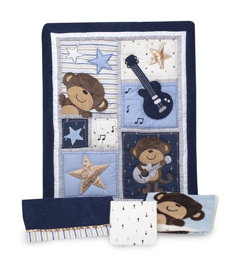 Choose from contactless same day delivery, drive up and more. Carters Monkey Rockstar Baby Bedding - Baby Bedding and ...