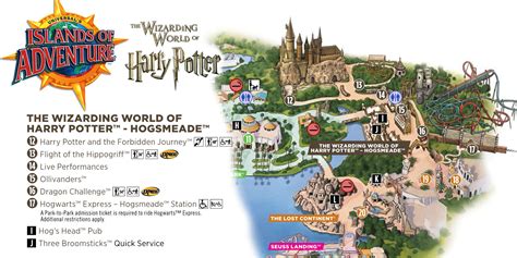 Early risers always have the best theme parks days (well, we think so). Universal's Islands of Adventure: Hogsmeade (Map) | Theme ...