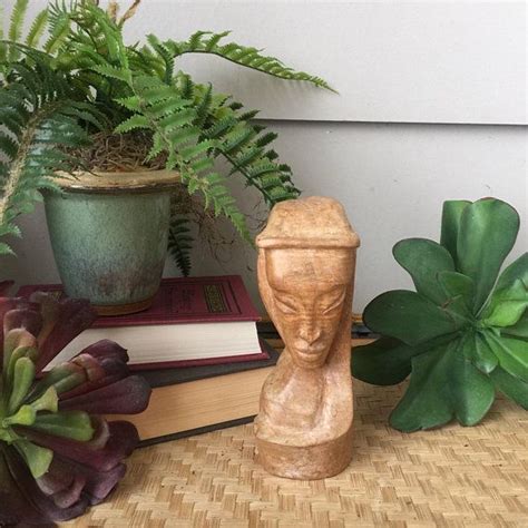 Wood carving is a beautiful and relaxing experience. Carved wooden bust | Carving, Wooden, Vintage decor