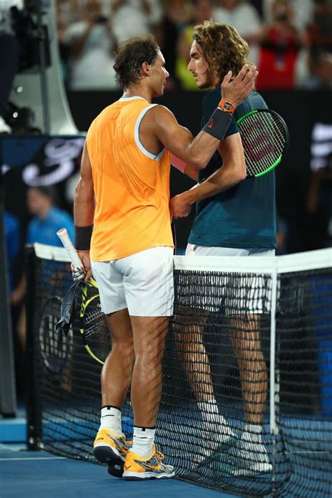 Rafael nadal will have to wait to win his 21st grand slam and etch his name into the history books after a stunning comeback from stefanos tsitsipas dumped him out of the australian open. Novak Djokovic: Rafael Nadal piles pressure on Australian Open rival after Tsitsipas win ...