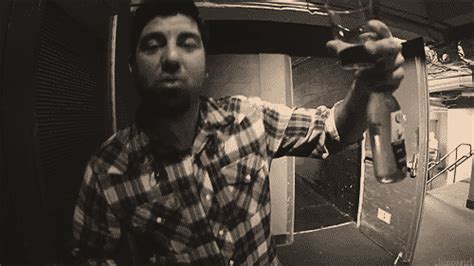 Browse latest funny, amazing,cool, lol, cute,reaction gifs and animated pictures! chino moreno deftones gif | WiffleGif