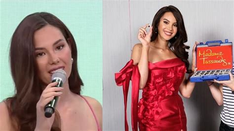 Elie saab couture fall 2019 gown for the sims 4. Catriona Gray says her Madame Tussauds wax figure will be ...