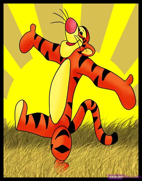 This cute, cartoon tiger is from disney's winnie the pooh. Gayle Tales: The INs and OUTs of Innies and Outies (Part 3)