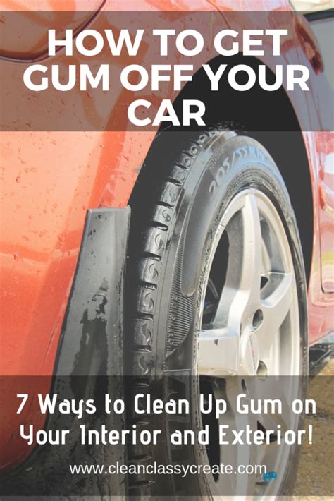 The gum should now be all. How to Get Gum Off Your Car (7 Ways to Clean Up Gum on ...