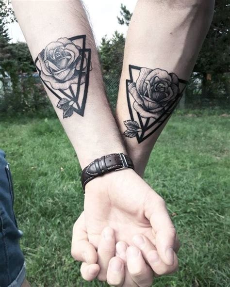 There are various couples' tattoos that you can ask your artist to do. 40 Unique and Matching Couple Tattoo Designs - OutfitCafe