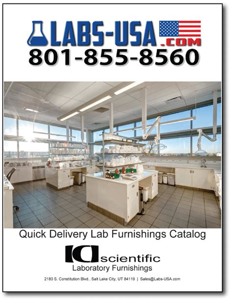 Laboratory Furniture Catalog | In-Stock Catalog Ready To Ship!