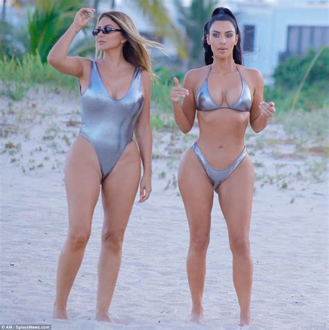 The daughter of famed attorney robert kardashian. Kim Kardashian flaunts her banging body in sexy silver ...