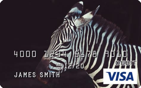 And that makes all kinds of new things possible. Zebra Design CARD.com Prepaid Visa® Card | CARD.com