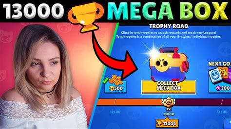 Season end opening free mega box and big box brawlstars. 13000 TROFEE (DESCHIDEM MEGA BOX) - Brawl Stars - YouTube