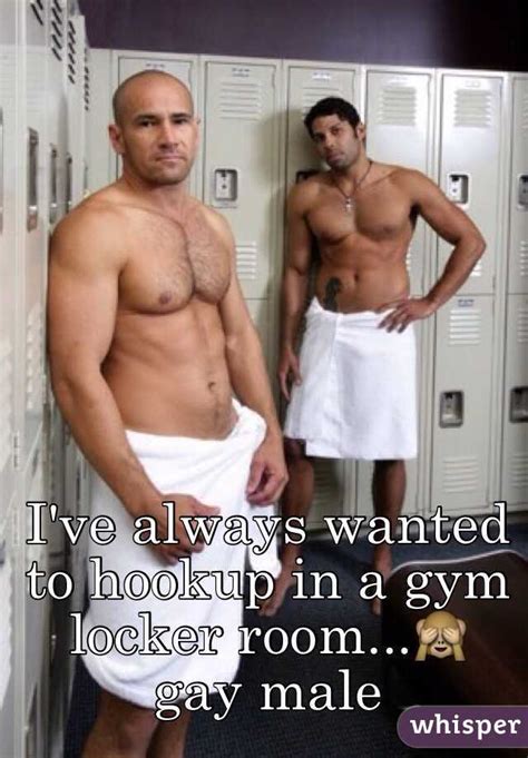 You either get dirty stares or looks of wonderment in locker rooms when the other guys see what you're getty images. I've always wanted to hookup in a gym locker room...🙈 gay male
