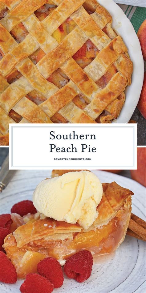 Piquant Peach Pie Recipes Filling Using Fresh Peaches