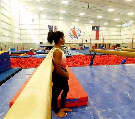 Biles was a natural gymnast who started teaching herself to flip backwards off mailboxes as a little kid, according to nbc. Jordan Chiles moved to Simone Biles's gym - Gymnovosti