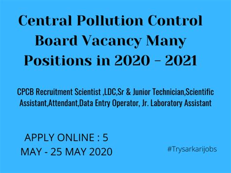 International software quality assurance specialist. Latest Vacancies in CPCB Pollution Control Various Jobs ...