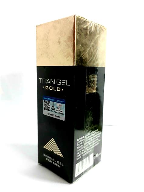 → berapa dekad yang lalu. Titan Gel GOLD Original Russia