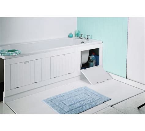 Frontline tudor white bath front panel 1700mm. Buy PJH Lavari Hideaway Bath Panel - Matt White | Bath ...