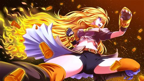 Yang xiao long, rwby, anime, anime girls, women, fantasy girl. RWBY 4K 8K HD Wallpaper #2