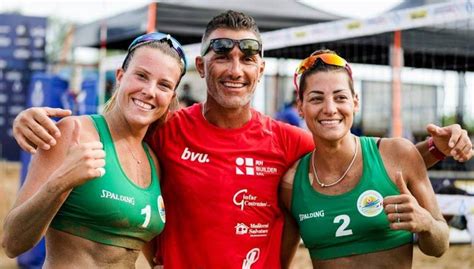 A new class of beach volleyball clancy and artacho del solar: Il podio della beach volley italiana è romagnolo ...