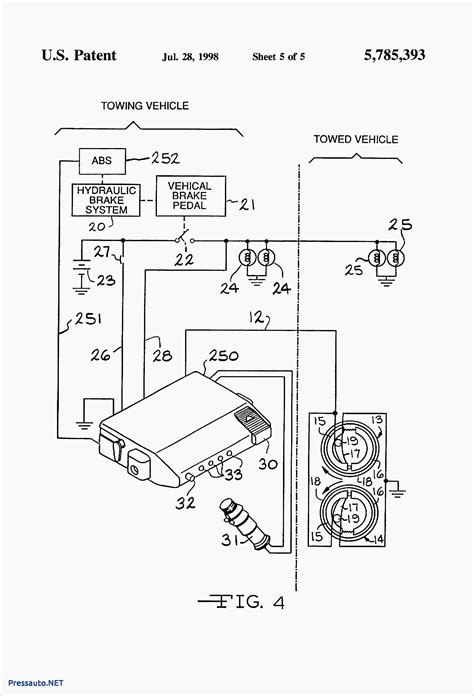 The trailer wiring diagram shows this wire going to all the lights and brakes. Unique Wiring Diagram for Car Trailer with Electric Brakes #diagram #diagramtemplate #diagramsample