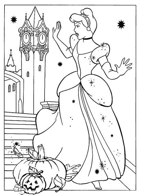 Princess coloring pages for kids online. Disney Princess Coloring Pages Cinderella - Coloring Home