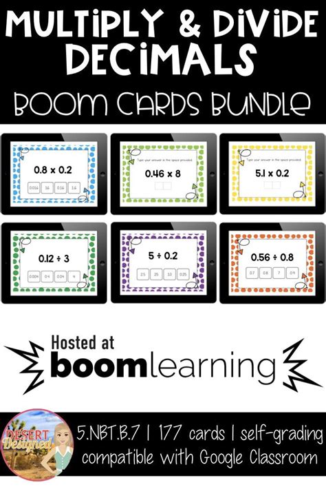 Learn how to easily multiply and divide decimals in a few simple steps. Multiply and Divide with Decimals - Boom Cards Bundle ...