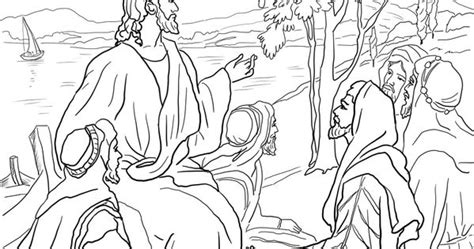 Download this sample coloring page of jesus telling the parable of the mustard seed from the what's in the bible? mustard tree parable coloring pages | Parable of Mustard ...