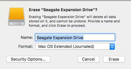 I had this exact same problem with 2 seagate expansion drives. How to Format or Partition an External Hard Drive for Mac