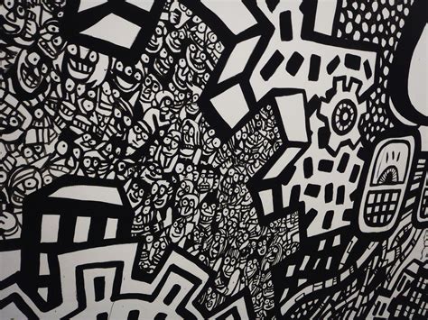Vector black and white wallpaper. Black And White Graffiti Wallpapers - We Need Fun