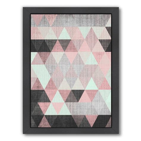 See more ideas about geometric wall, geometric, design. Geometric Small by LILA + LOLA Framed Print | Printable ...