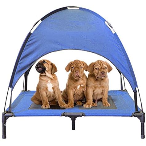 Beyond the crate will have some new canopy style beds coiming soon! JANMO Pet Bed Dog Foldable Indoor and Outdoor Cot Tent ...