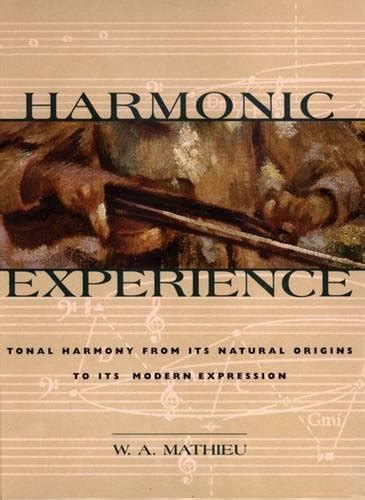 Thank you so much crazy for study for your amazing services. Harmonic Experience: Tonal Harmony from Its Nat, Mathieu+ ...
