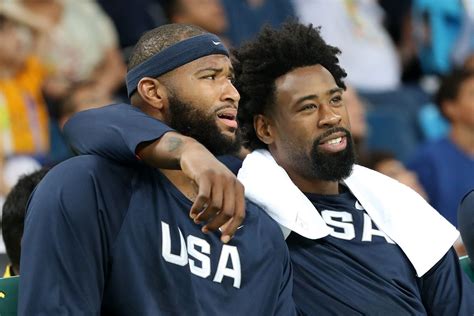 They'll split playing time at rio 2016 as the. DeMarcus Cousins and DeAndre Jordan can learn a lot from ...