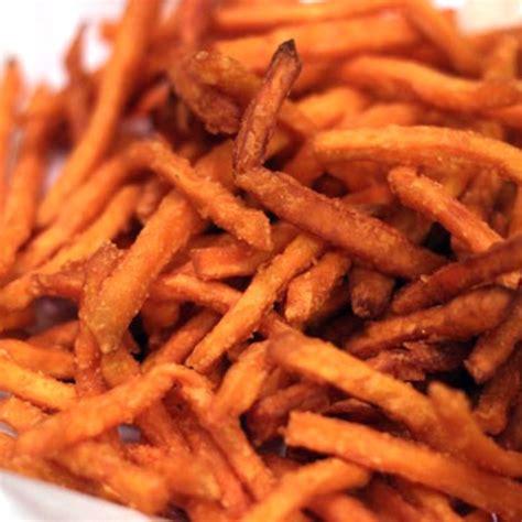 The crispy baked sweet potato fries are infused with that oktoberfest beer. Sweet Potato Fries with Dipping Sauce - SupperWorks Ottawa - Orleans