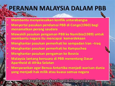 Pengajian malaysia (asean & oic). Sumbangan Malaysia Dalam Komanwel Stpm