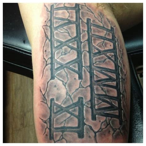 Stones opened the scoring with an excellent. Stone Roman Numerals Tattoo by John Clark: TattooNOW ...