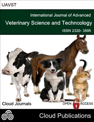 This is a vast subject and consists of various subparts like anatomy and physiology of animals, biochemistry, microbiology, epidemiology. International Journal of Veterinary Science and Technology | Journal of Veterinary Science and ...