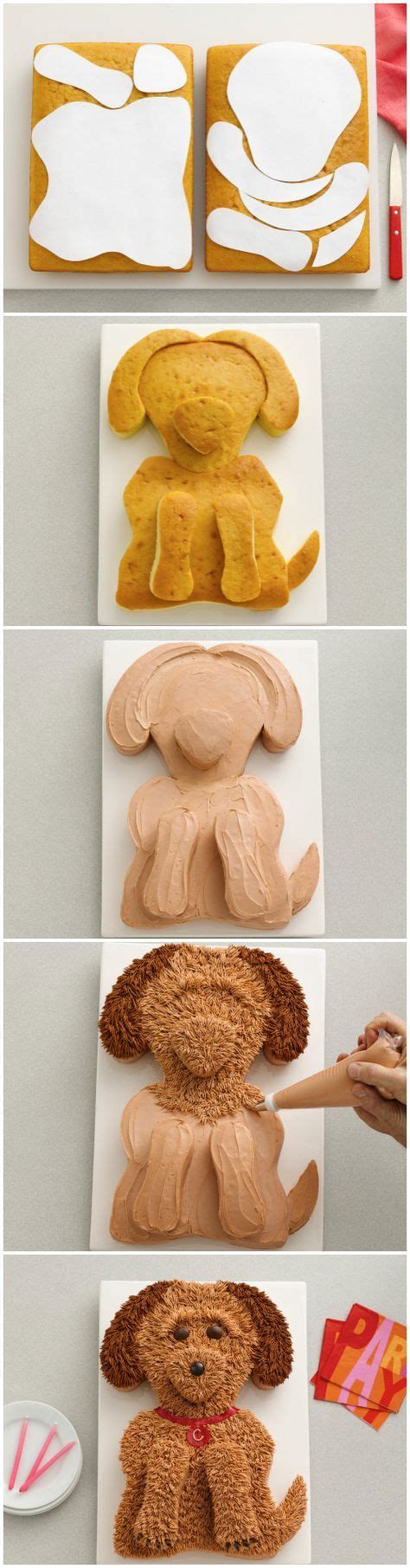 In medium size pan mix together 1 stick of butter or margarine. Cute Golden Doodle Dog Cake | Recipe | Puppy cake, Dog ...