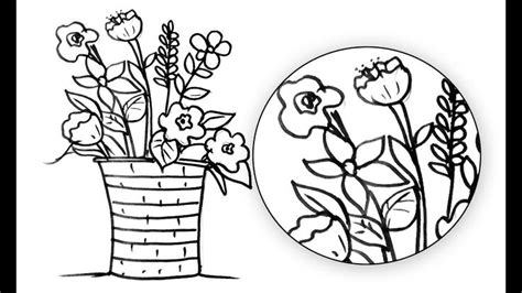 Spark a few new drawing ideas by seeing how other artists have captured stunning blooms in their own beautiful drawings. How to draw a flower vase Step by step for KIDS | Flower ...
