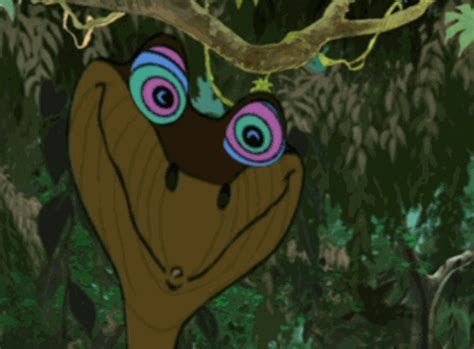 When i read what kaa was really like, and how he was mowgli's best friend and mentor, i became infuriated that next to no adaptation. Kaa animated induction 4 by SepentineDream on DeviantArt
