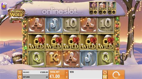 Big bad wolf features 5 reels, 25 pay lines, a minimum bet of 0.25 coins and a maximum bet of 100 coins per spin. l Big Bad Wolf Christmas Special Slot ᐈ Review + Free Play