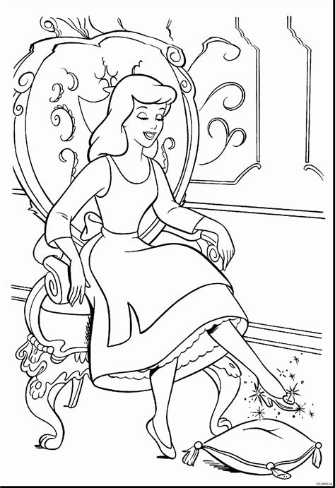 Click on the free cinderella colour page you would like to print, if you print them all you can make your own cinderella. Cinderella Coloring Pages Disney at GetColorings.com ...