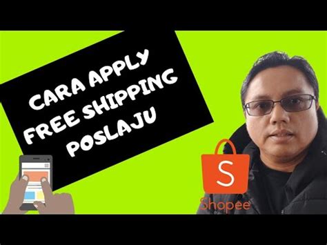 Semakan status penghantaran pos malaysia boleh di buat secara online melalui laman web pos laju track & trace. Cara apply Free Shipping program Pos laju Shopee - YouTube