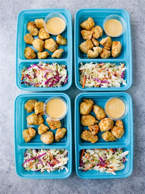 I think this would be the perfect time to go with a great classic: Air Fryer Popcorn Chicken - Meal Prep on Fleek™