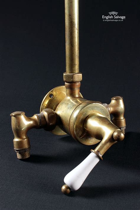 Check spelling or type a new query. Antique Brass and Copper Shower Unit | Antique brass ...