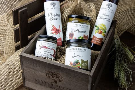 Deliver the deliciousness with a food crate by man crates. Hot and Spicy Gift Crate - Sutter Buttes Olive Oil Company