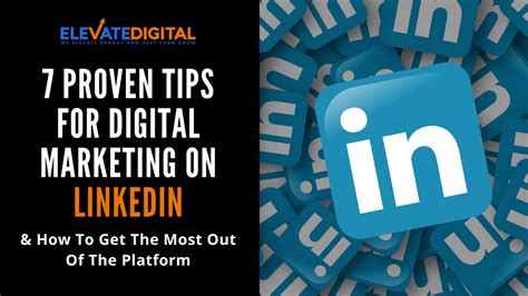 It's where you're going to explain to people what you do, who you do it for this means that if somebody searches for digital marketer and you've optimized for this term, you could rank as one of the profiles shown as a result. 7 Tips For Doing Digital Marketing On LinkedIn | Elevate ...