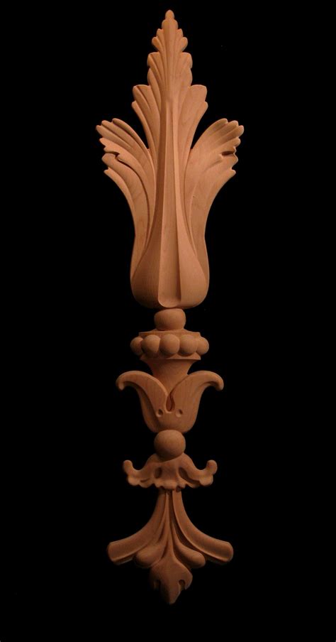 Check out our appliques carvings selection for the very best in unique or custom, handmade pieces from our shops. Carved Wood Onlay | Carving, Wood trim, Wood
